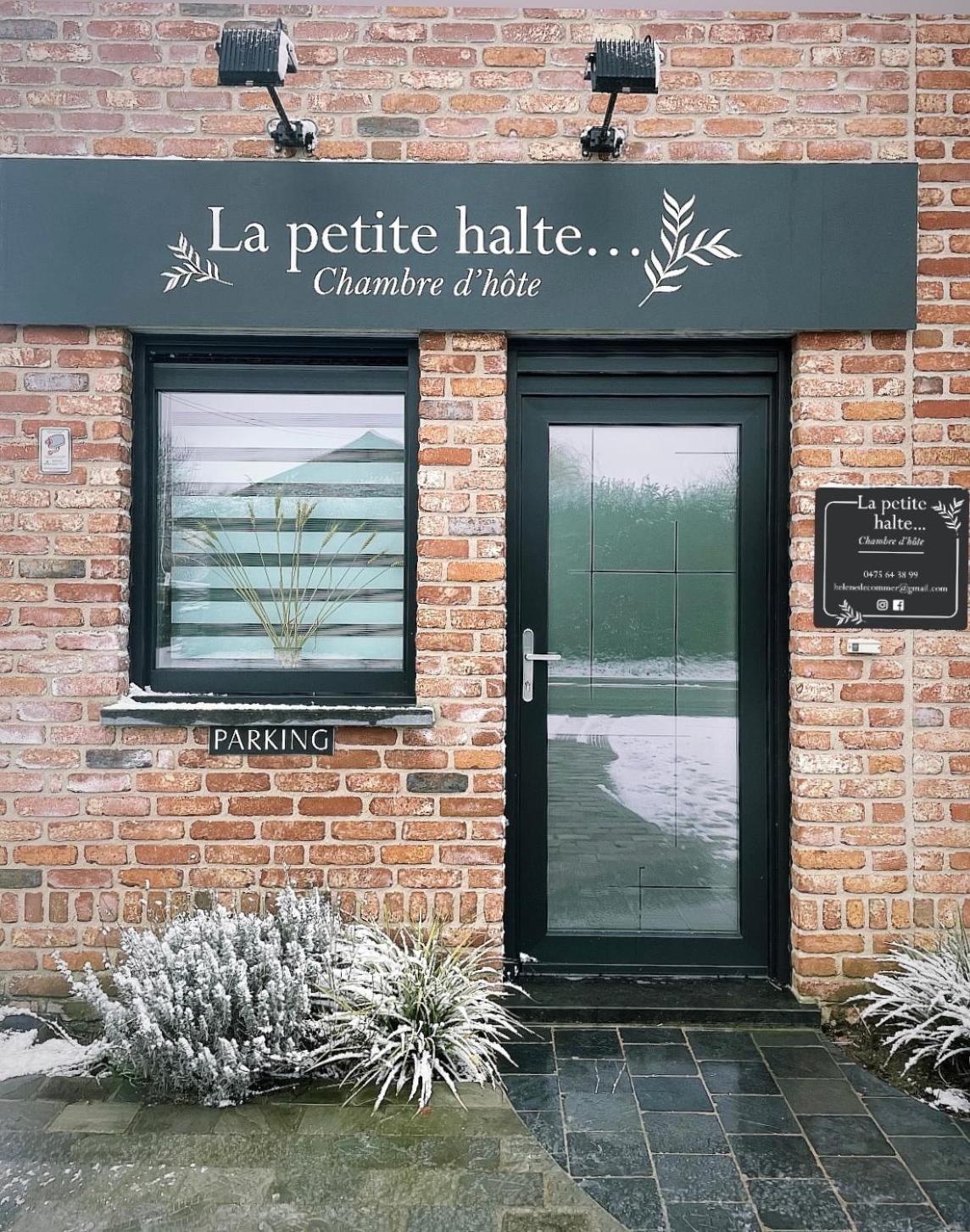 La Petite Halte Bed & Breakfast Comines-Warneton Eksteriør bilde